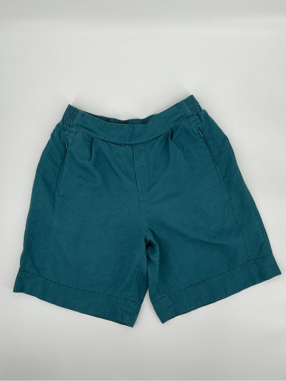Athleta Playa Linen Bermuda Shorts